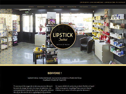 site Internet de Lipstick Institut