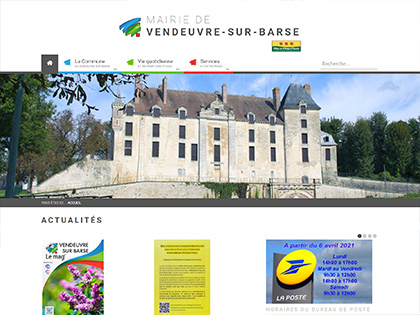 site de la Commune de Vendeuvre-sur-Barse