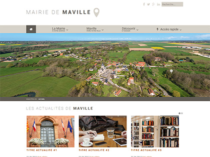 site maville 01 virtuelles visites